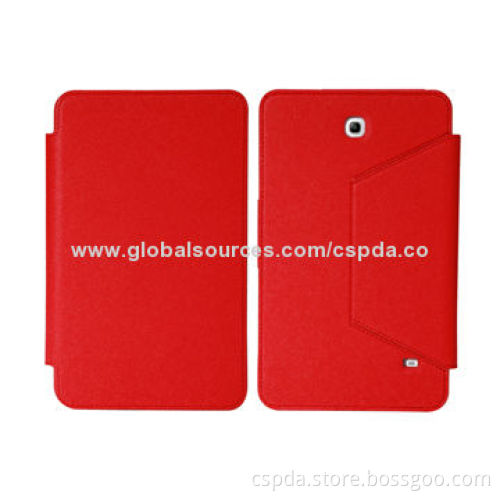 PU Leather Stand Cases for Samsung Galaxy Tab 4 7.0 with Card Slot Function